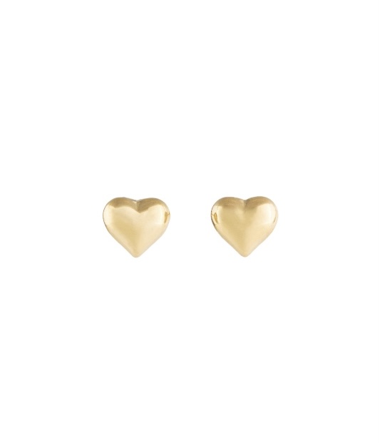 Σκουλαρίκια Χρυσές καρδιές